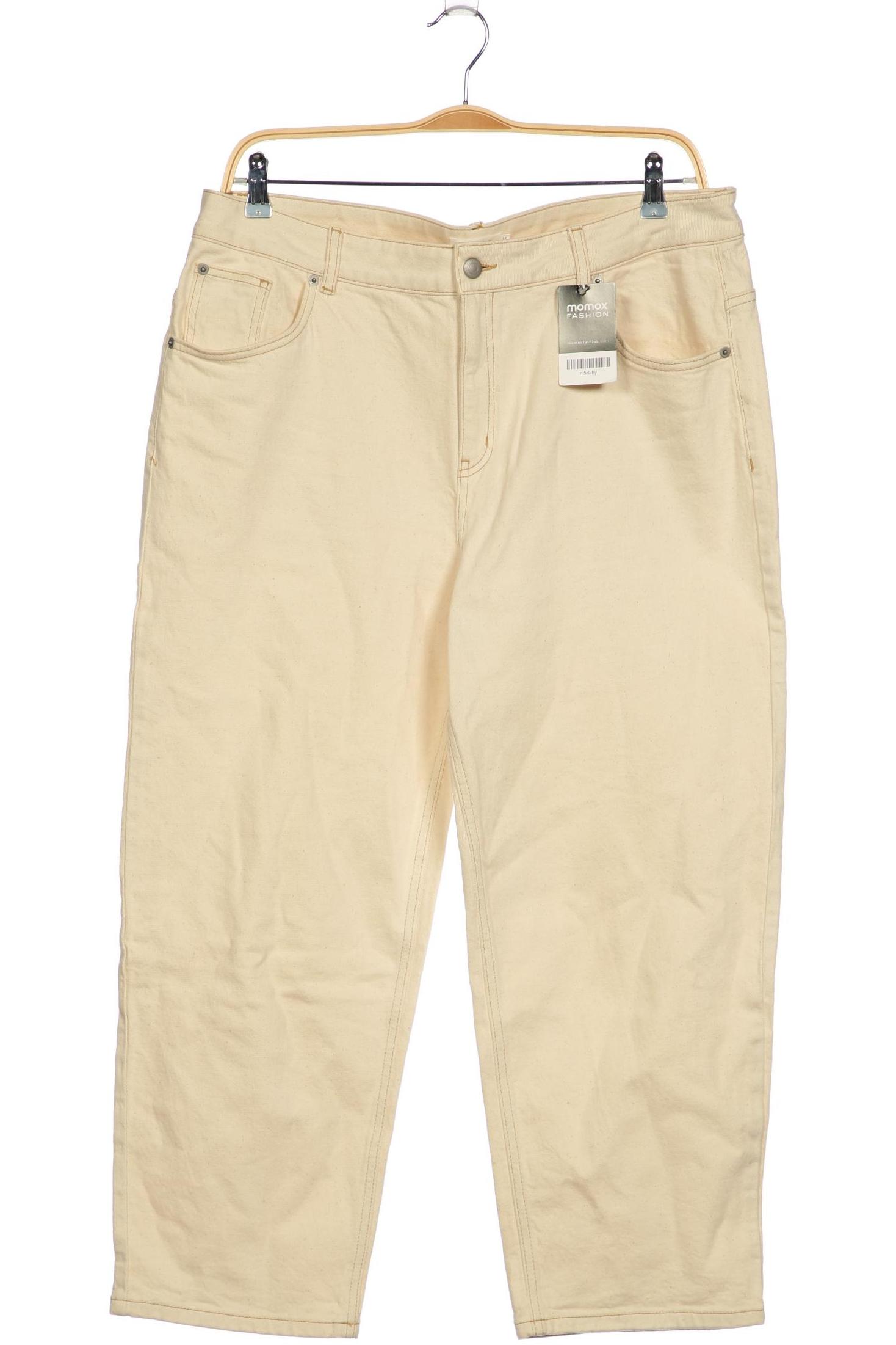 

hessnatur Damen Jeans, cremeweiß, Gr. 34