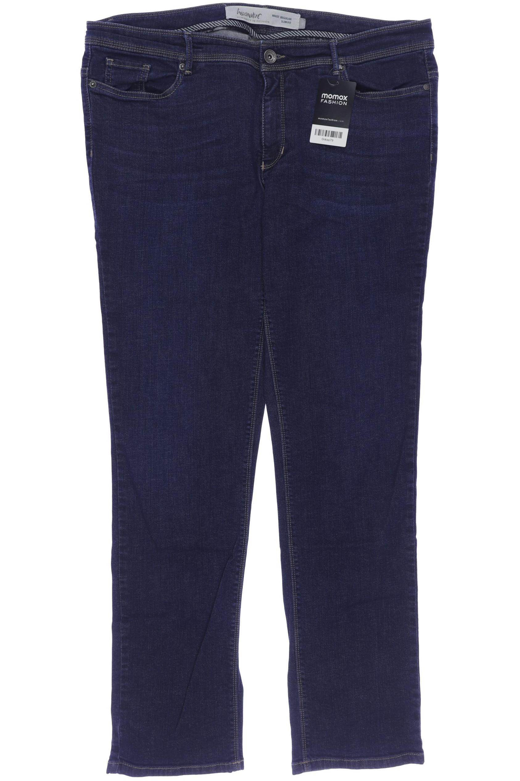 

hessnatur Damen Jeans, marineblau, Gr. 46