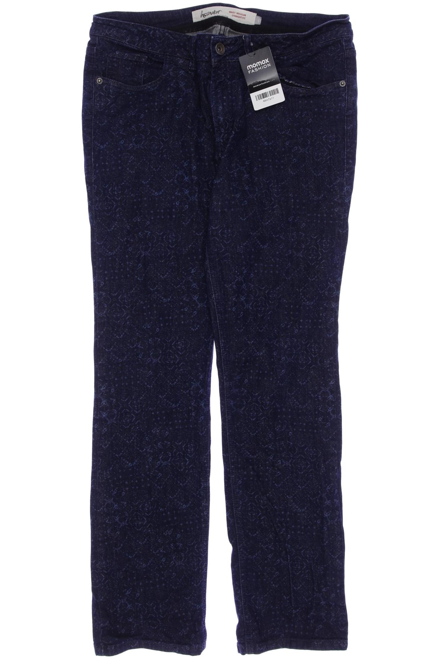 

hessnatur Damen Jeans, marineblau, Gr. 44