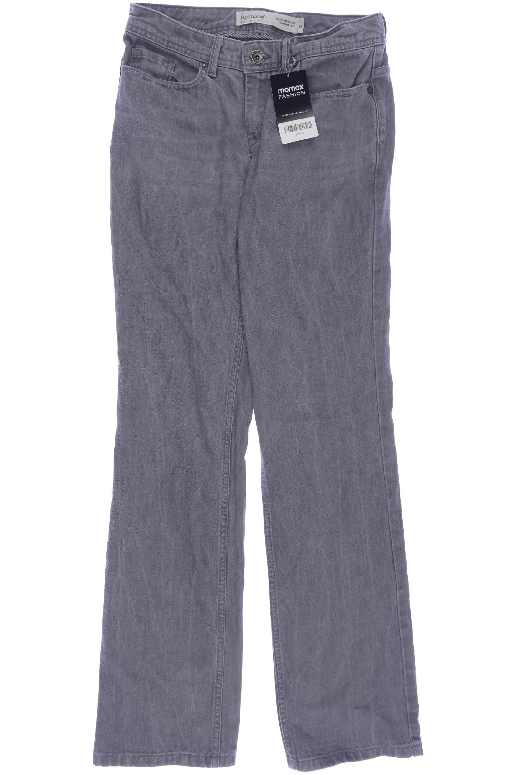 

hessnatur Damen Jeans, grau, Gr. 34
