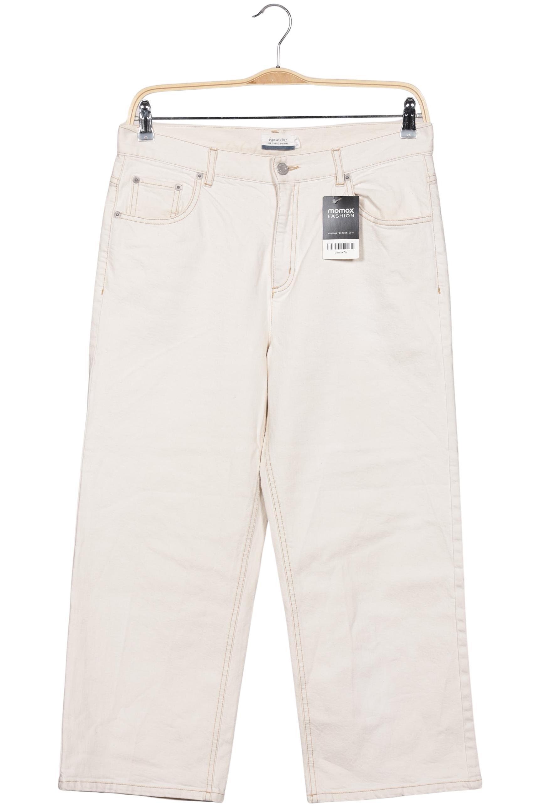 

hessnatur Damen Jeans, cremeweiß, Gr. 31