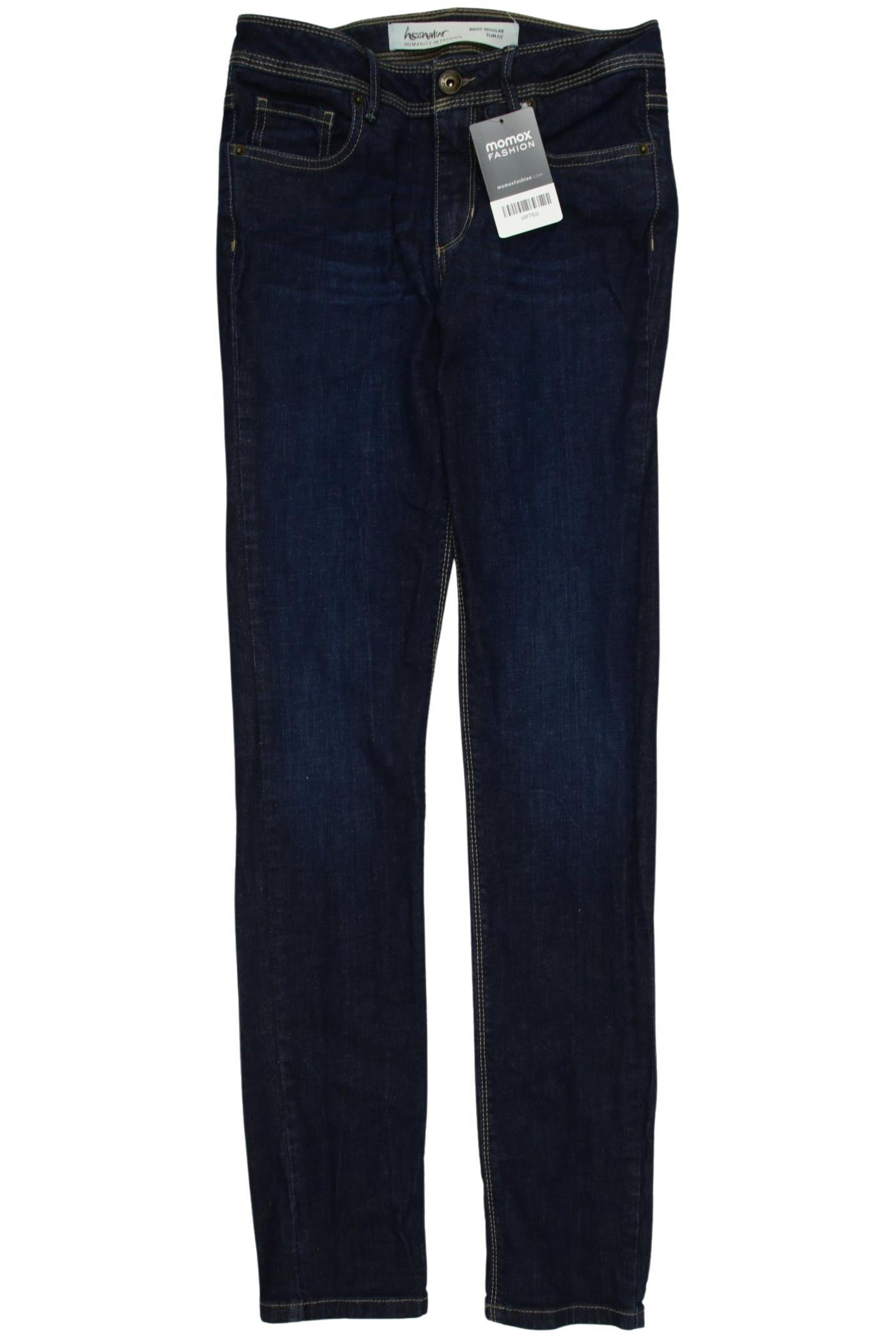 

hessnatur Damen Jeans, marineblau, Gr. 34