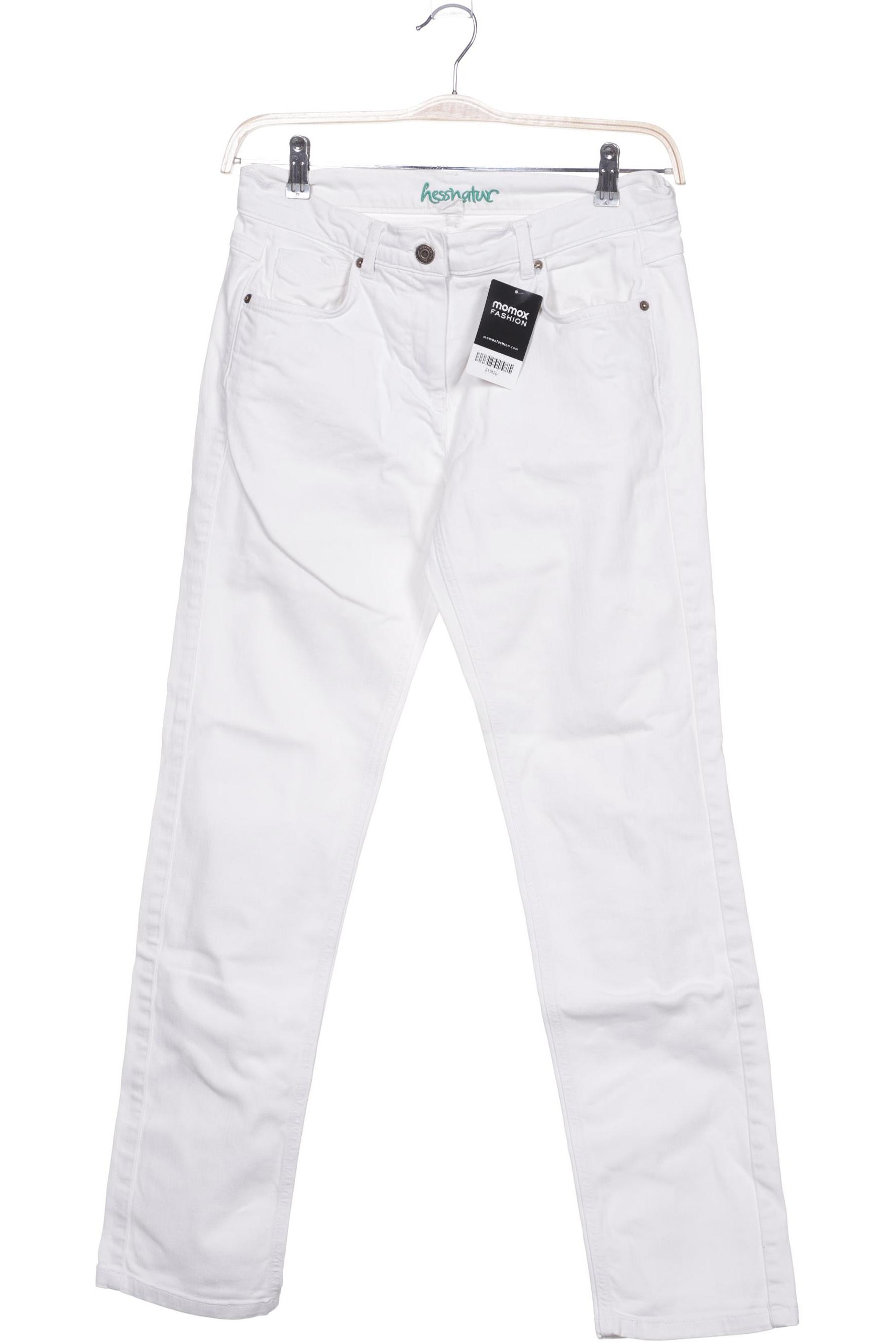 

hessnatur Damen Jeans, weiß, Gr. 42