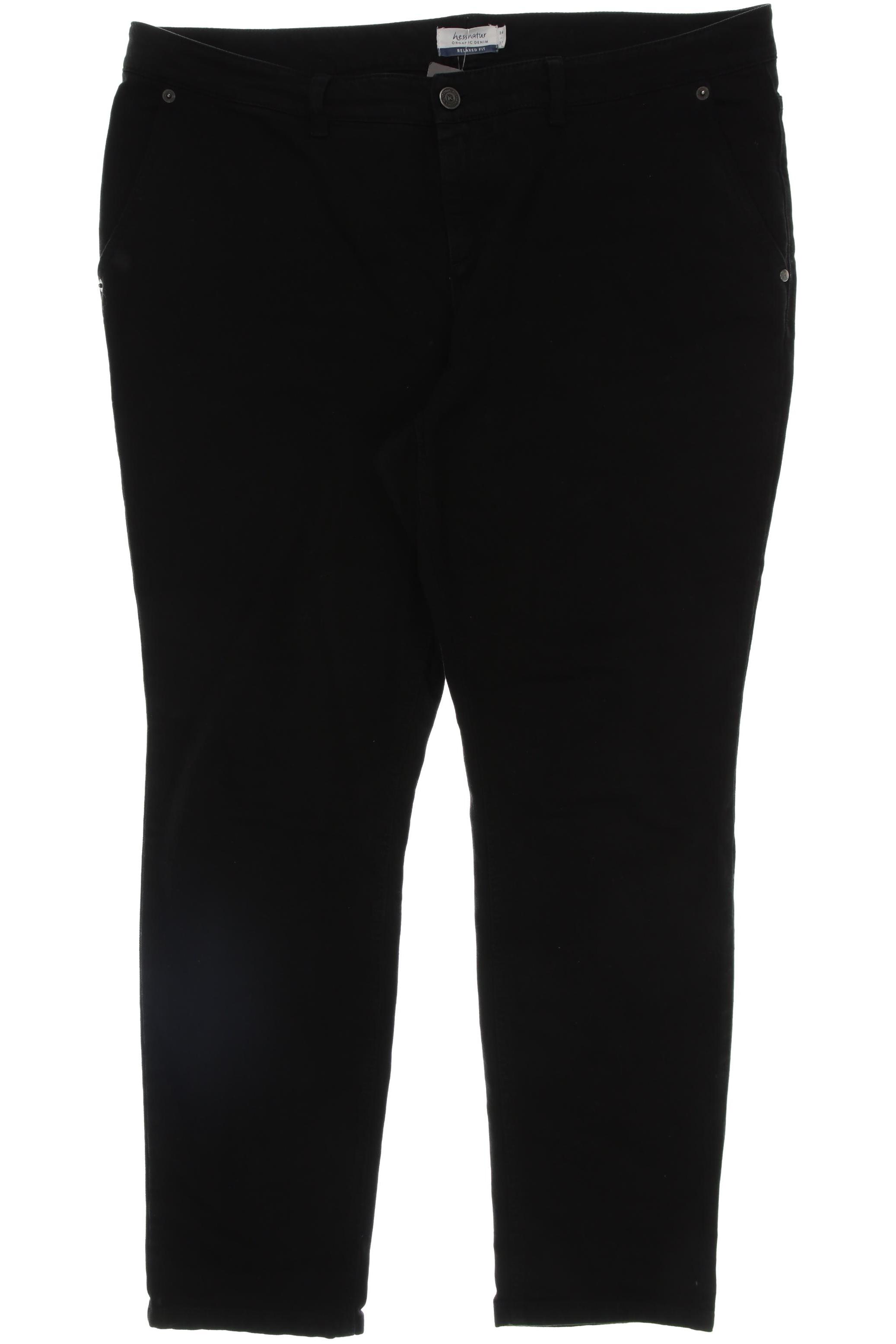 

hessnatur Damen Jeans, schwarz, Gr. 34