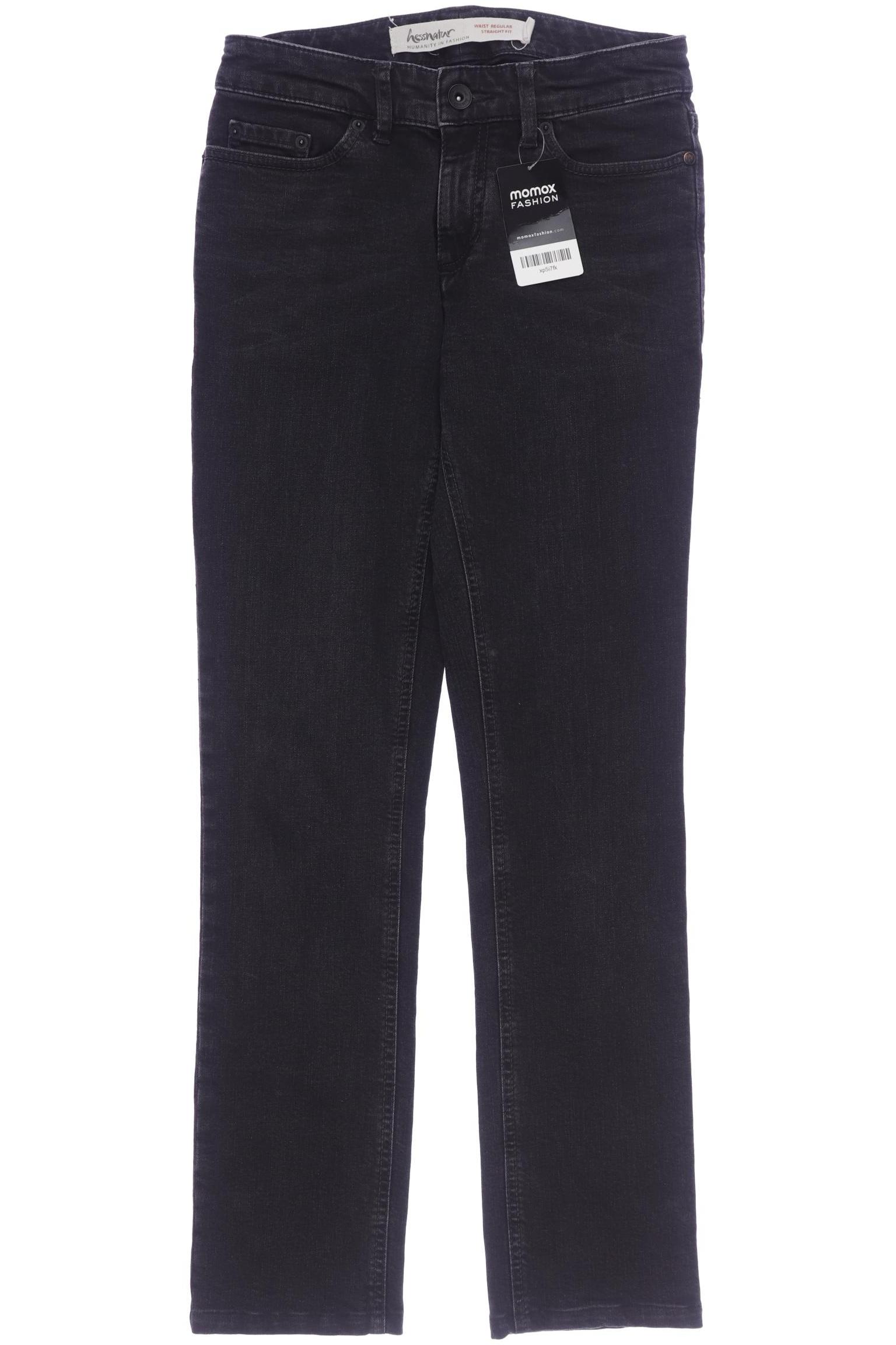 

hessnatur Damen Jeans, schwarz, Gr. 34