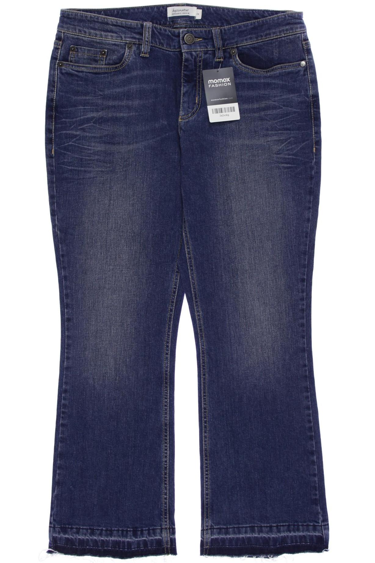 

hessnatur Damen Jeans, marineblau, Gr. 38