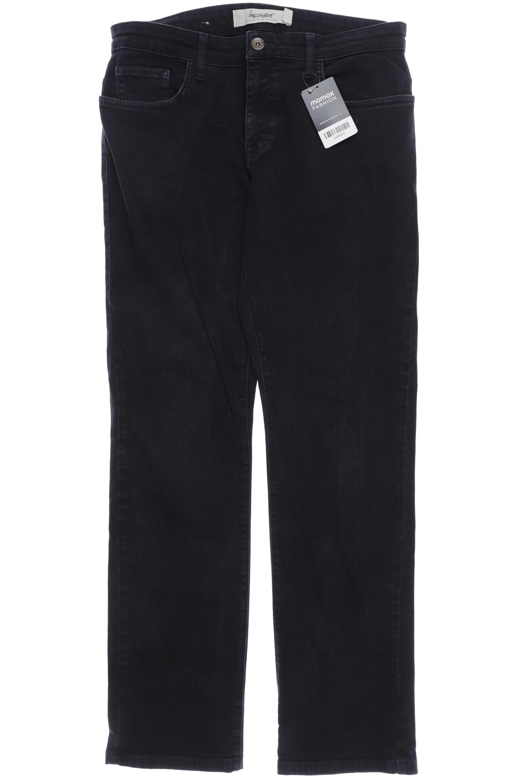 

hessnatur Damen Jeans, schwarz, Gr. 34