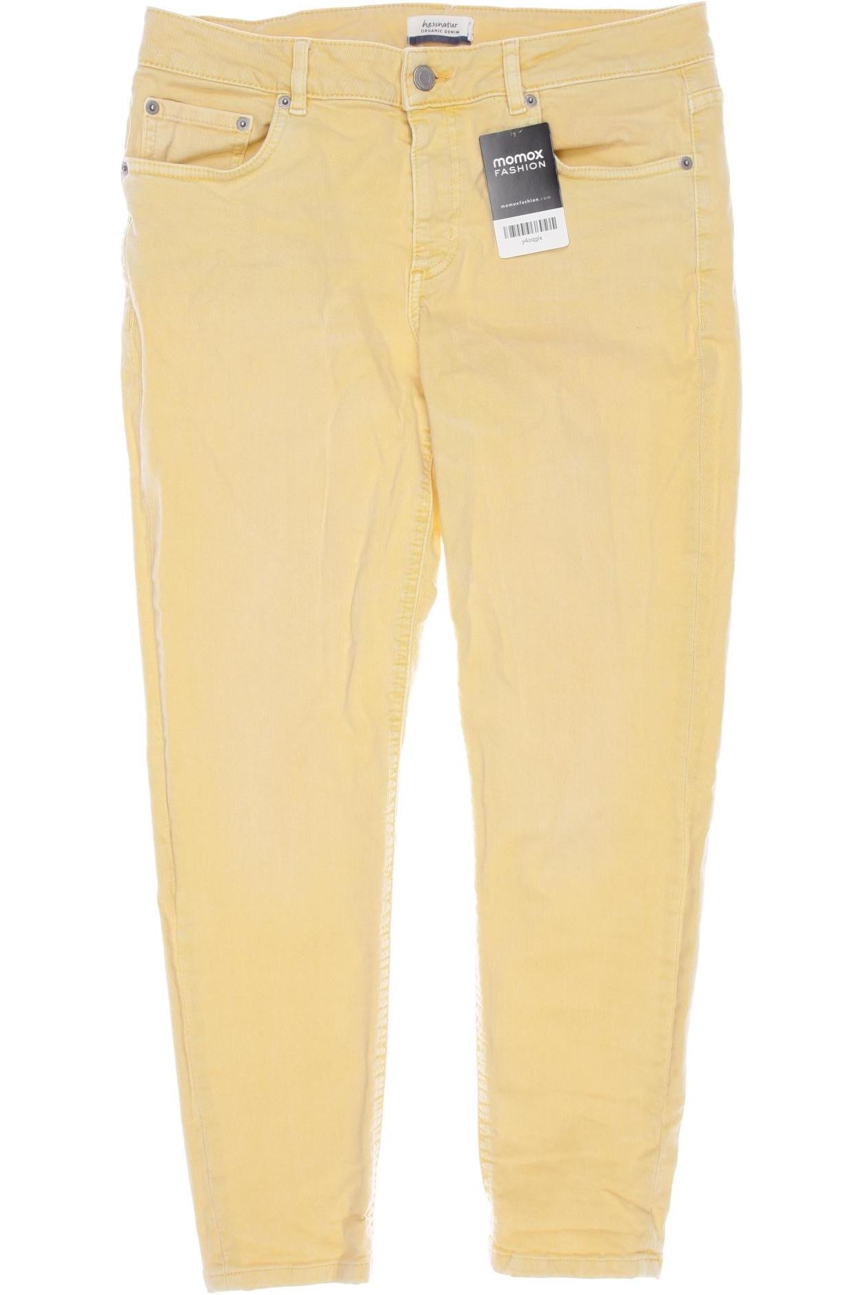 

hessnatur Damen Jeans, gelb, Gr. 30