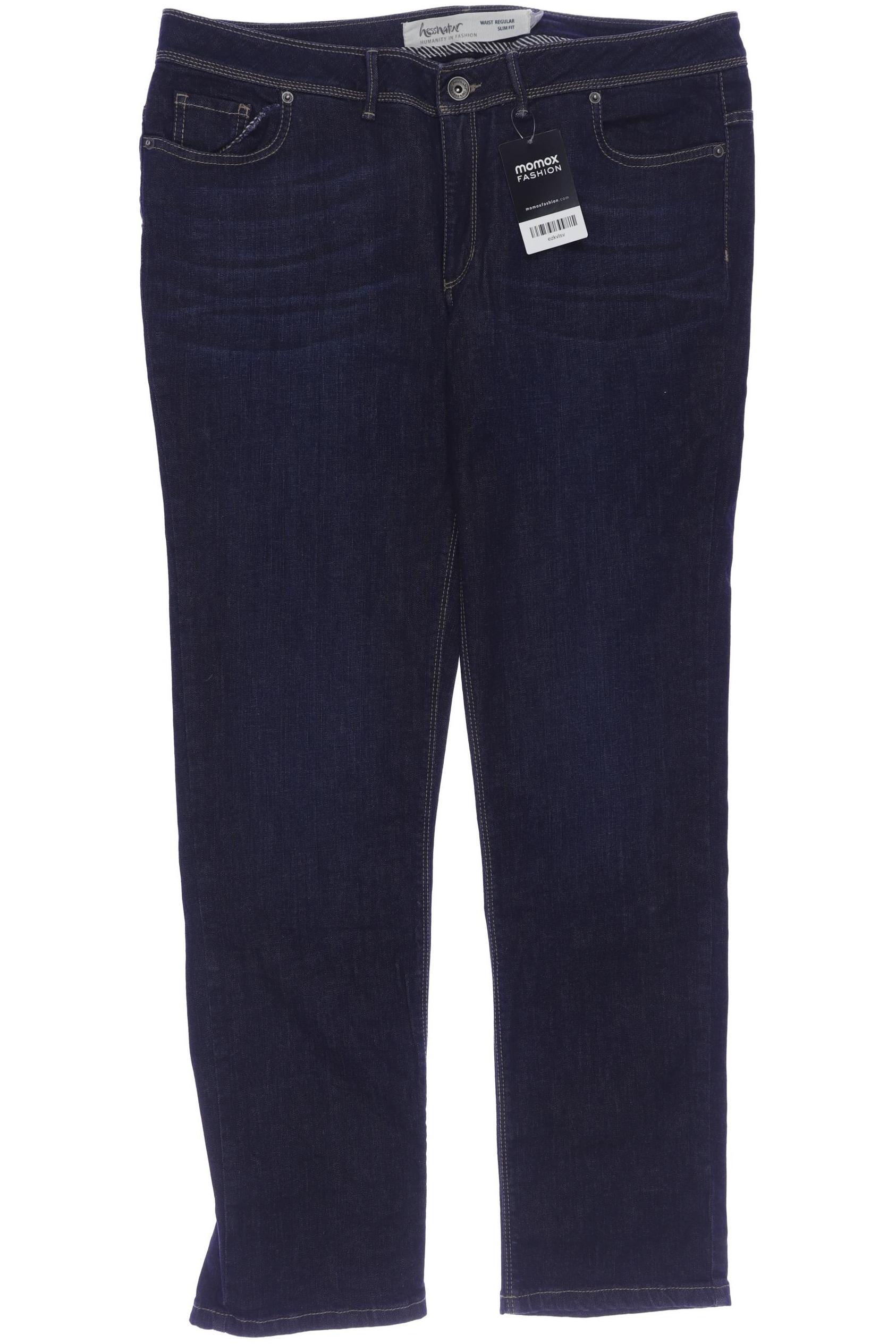 

hessnatur Damen Jeans, marineblau, Gr. 46