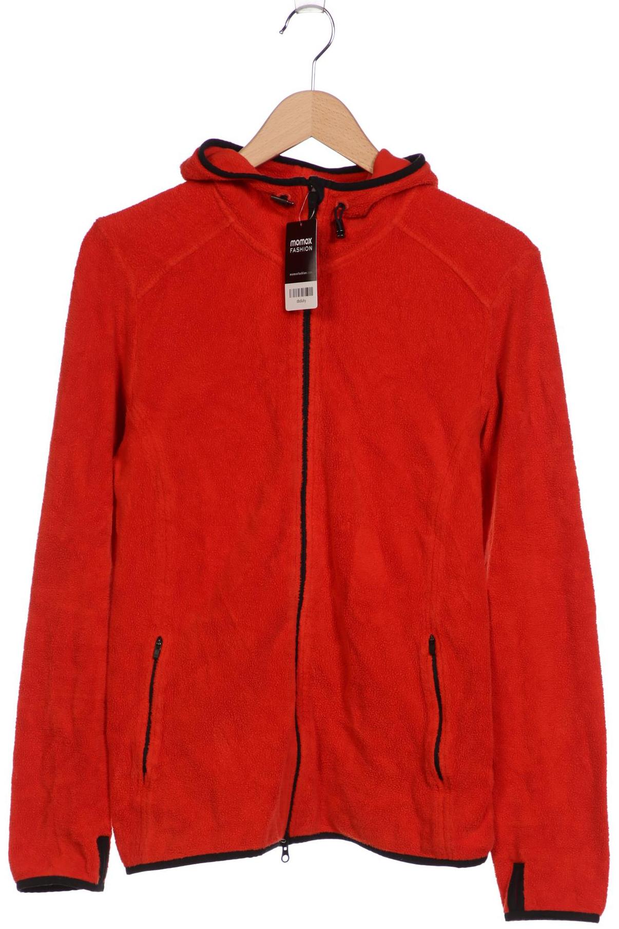 

hessnatur Damen Kapuzenpullover, rot, Gr. 40