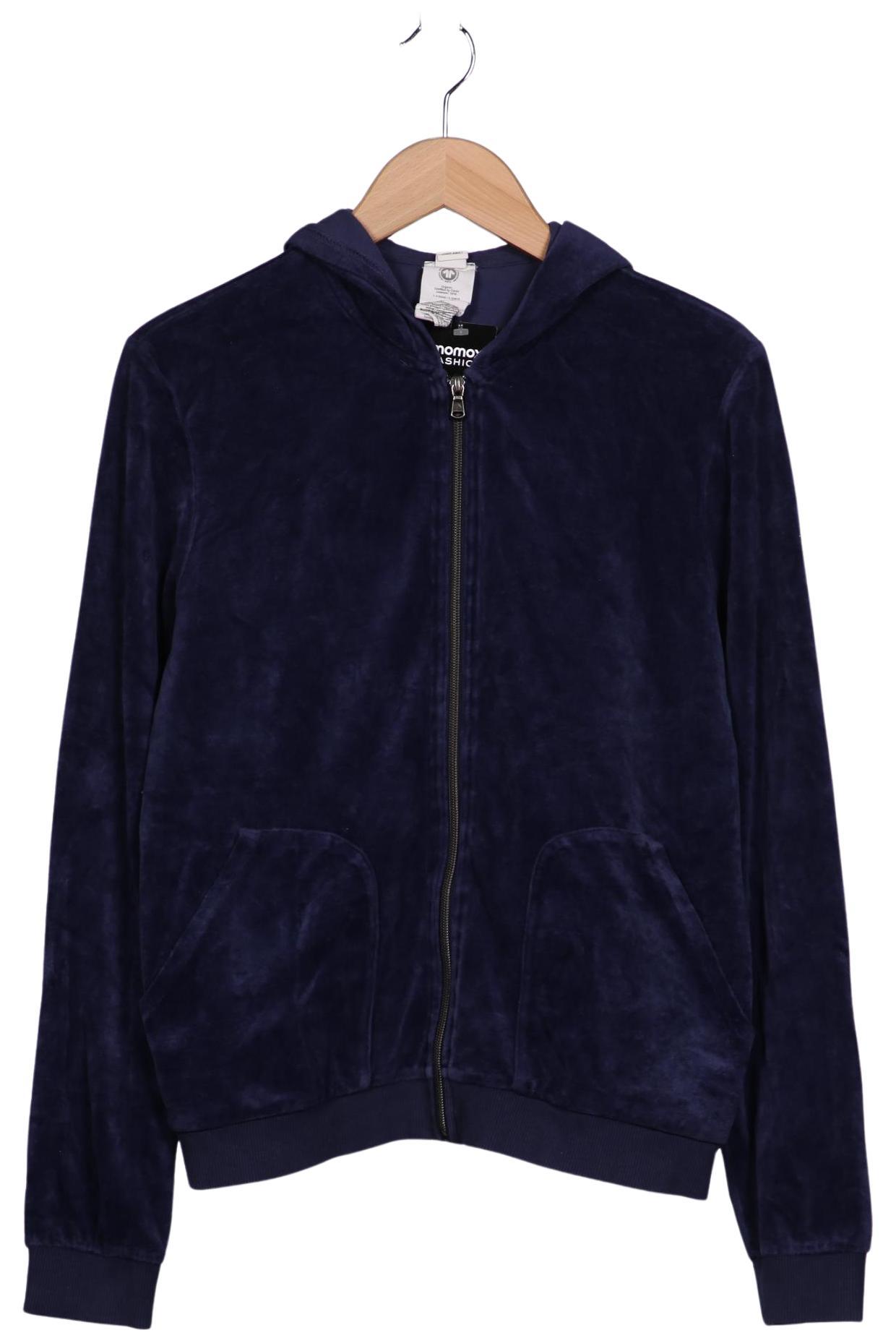 

hessnatur Damen Kapuzenpullover, marineblau, Gr. 38