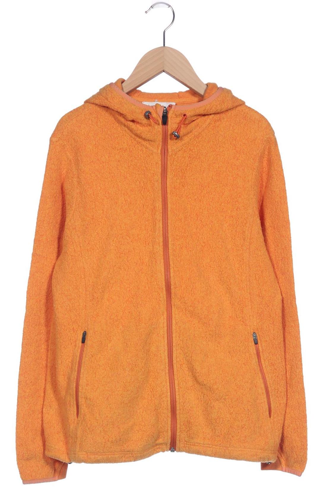 

hessnatur Damen Kapuzenpullover, orange, Gr. 36
