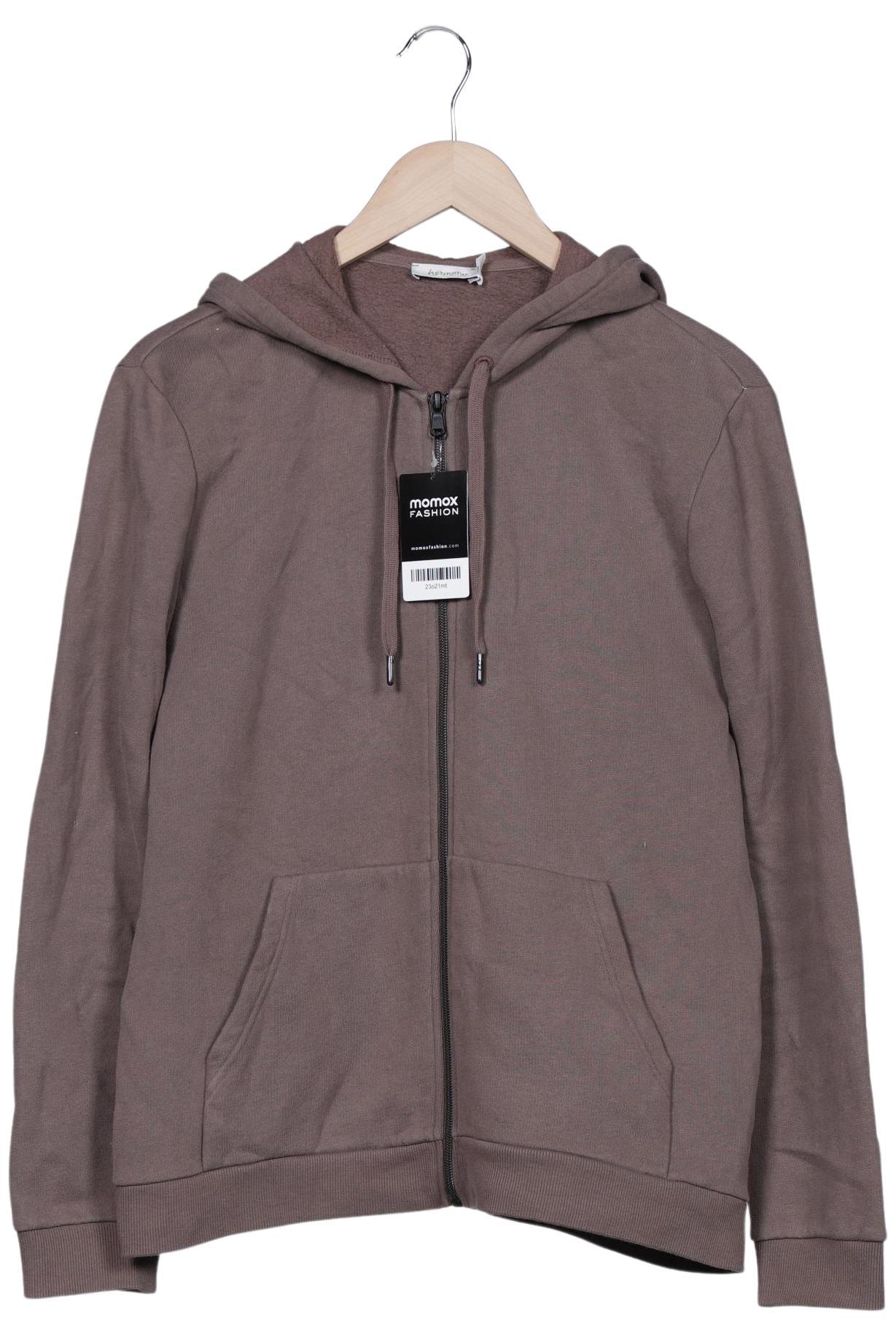 

hessnatur Damen Kapuzenpullover, braun, Gr. 42