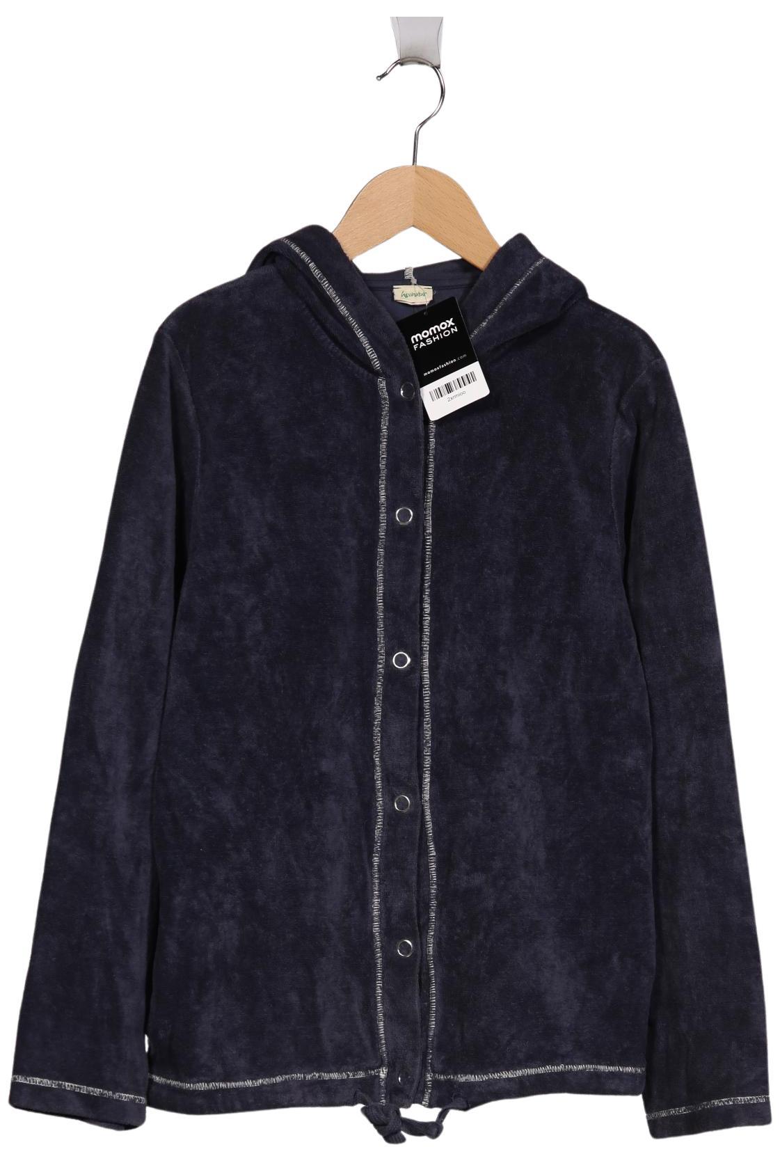

hessnatur Damen Kapuzenpullover, marineblau, Gr. 36