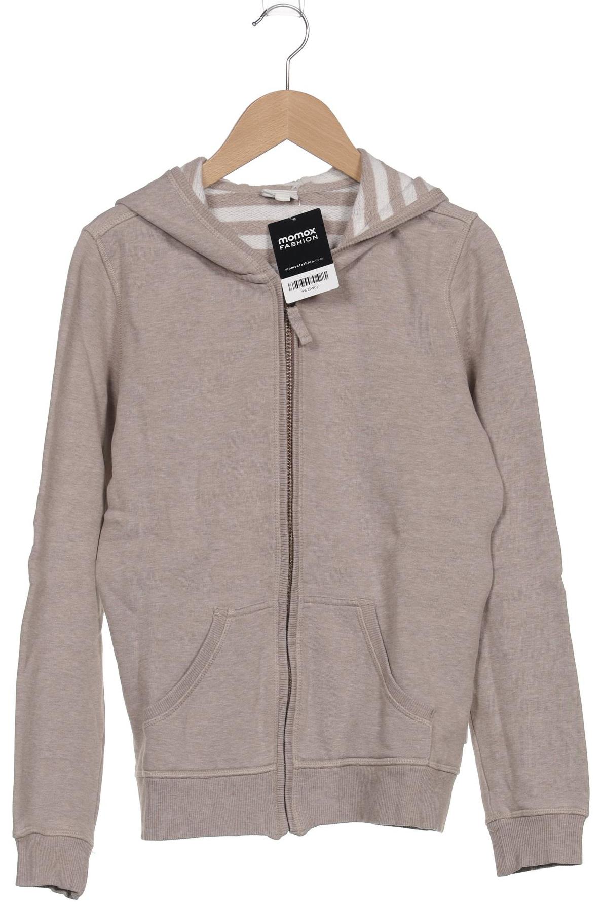

hessnatur Damen Kapuzenpullover, beige, Gr. 34