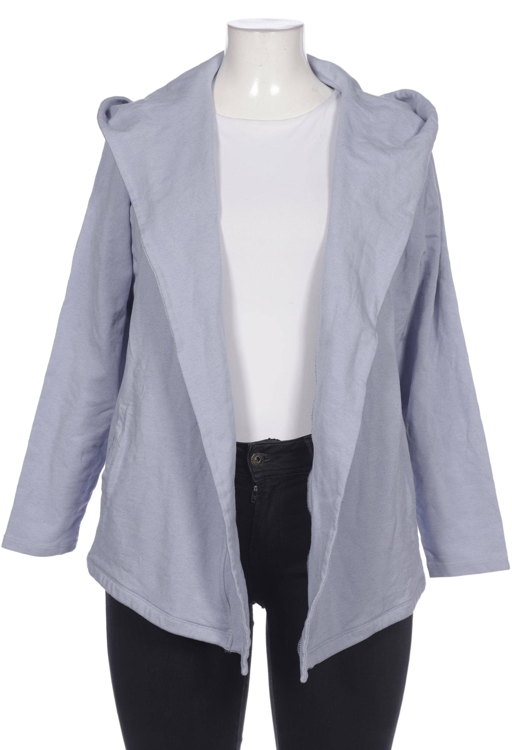 

hessnatur Damen Kapuzenpullover, hellblau, Gr. 46