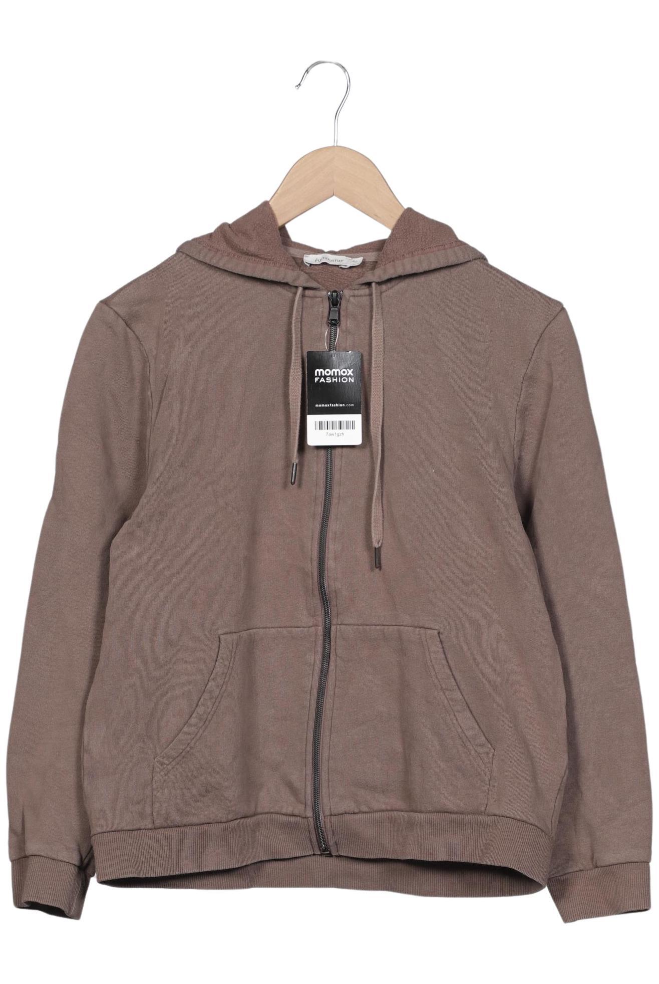 

hessnatur Damen Kapuzenpullover, braun, Gr. 40