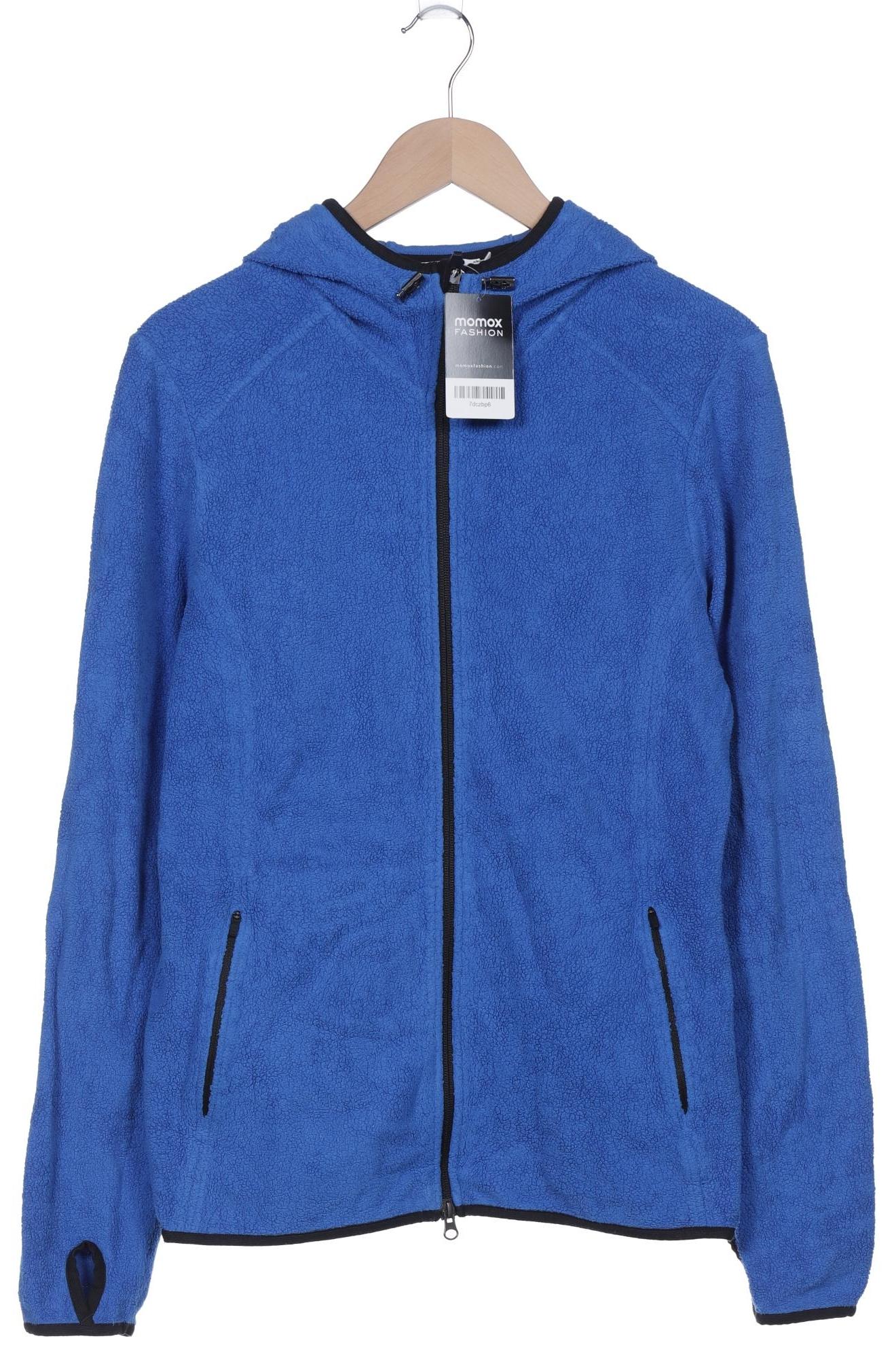 

hessnatur Damen Kapuzenpullover, blau, Gr. 42