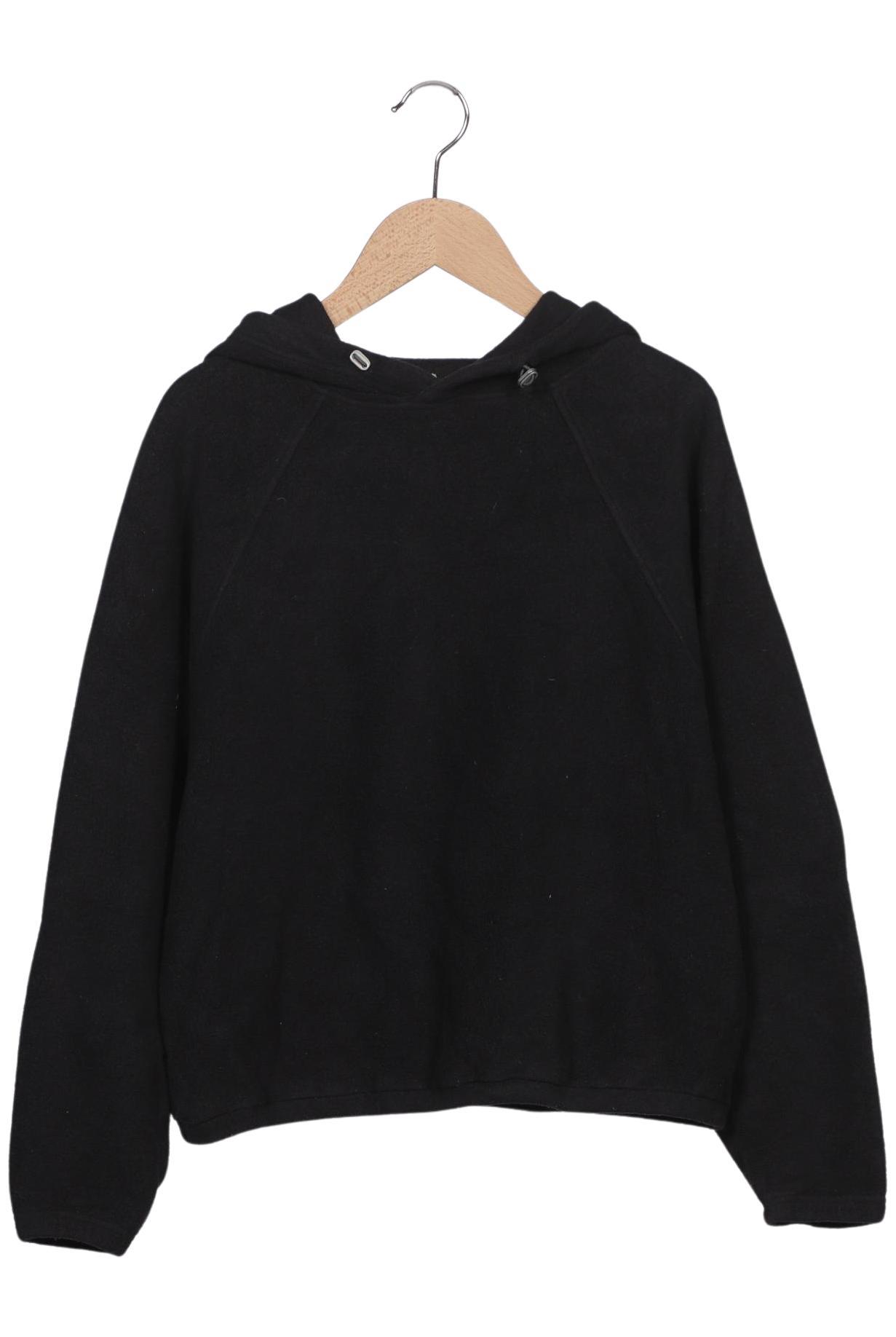 

hessnatur Damen Kapuzenpullover, schwarz, Gr. 36