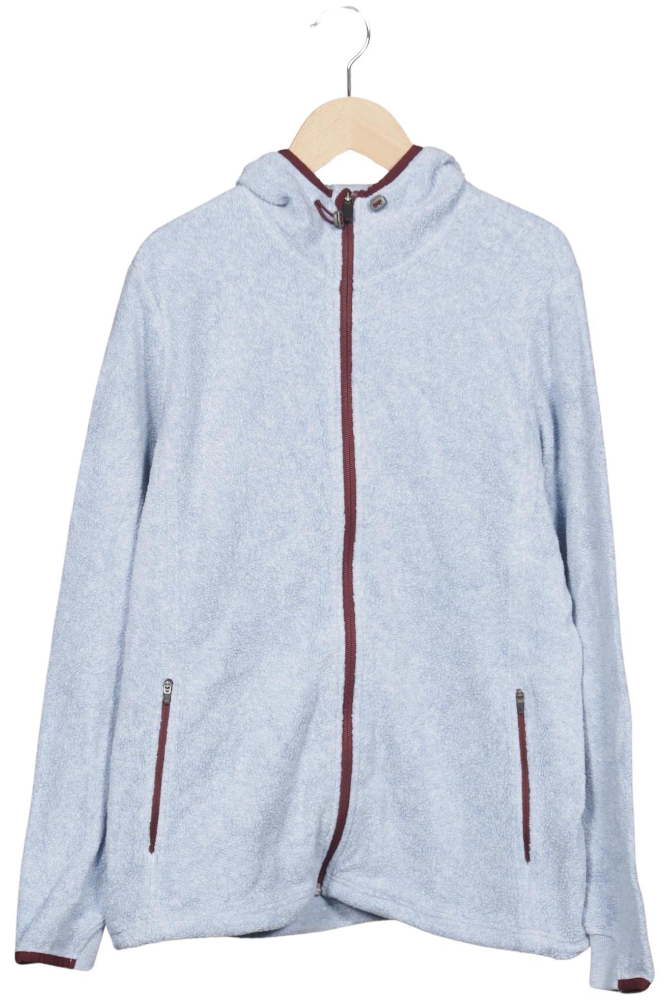 

hessnatur Damen Kapuzenpullover, hellblau, Gr. 40