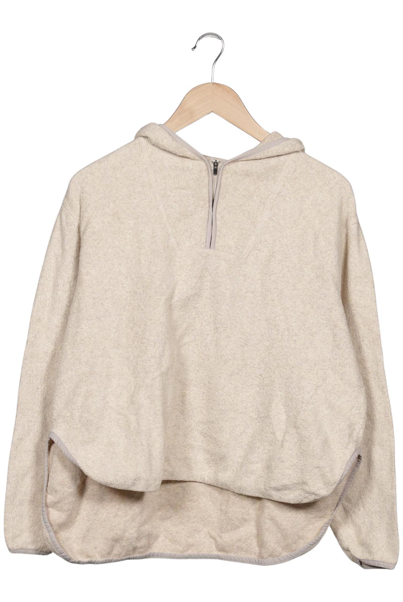 

hessnatur Damen Kapuzenpullover, beige, Gr. 36