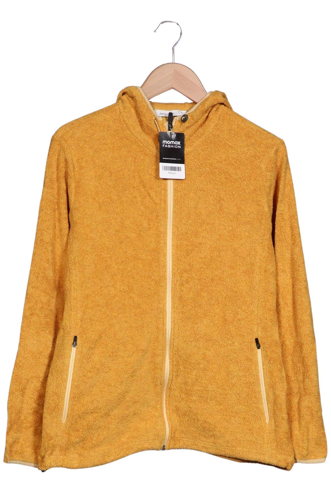 

hessnatur Damen Kapuzenpullover, gelb, Gr. 40