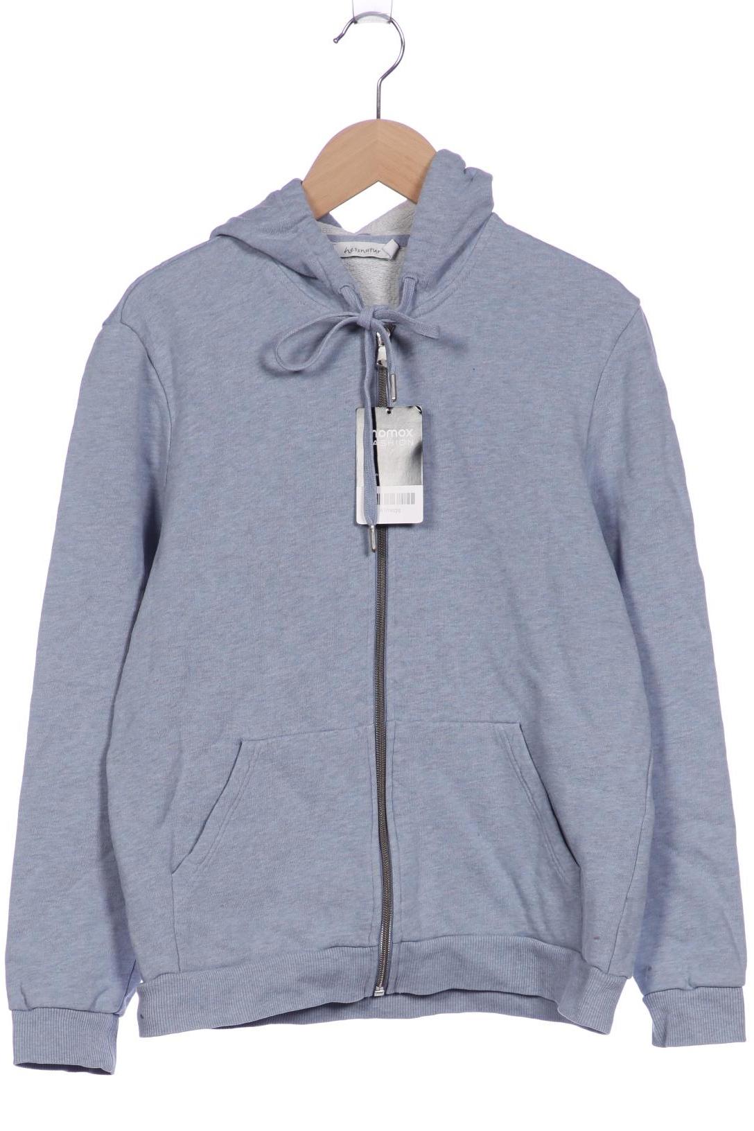 

hessnatur Damen Kapuzenpullover, hellblau, Gr. 36