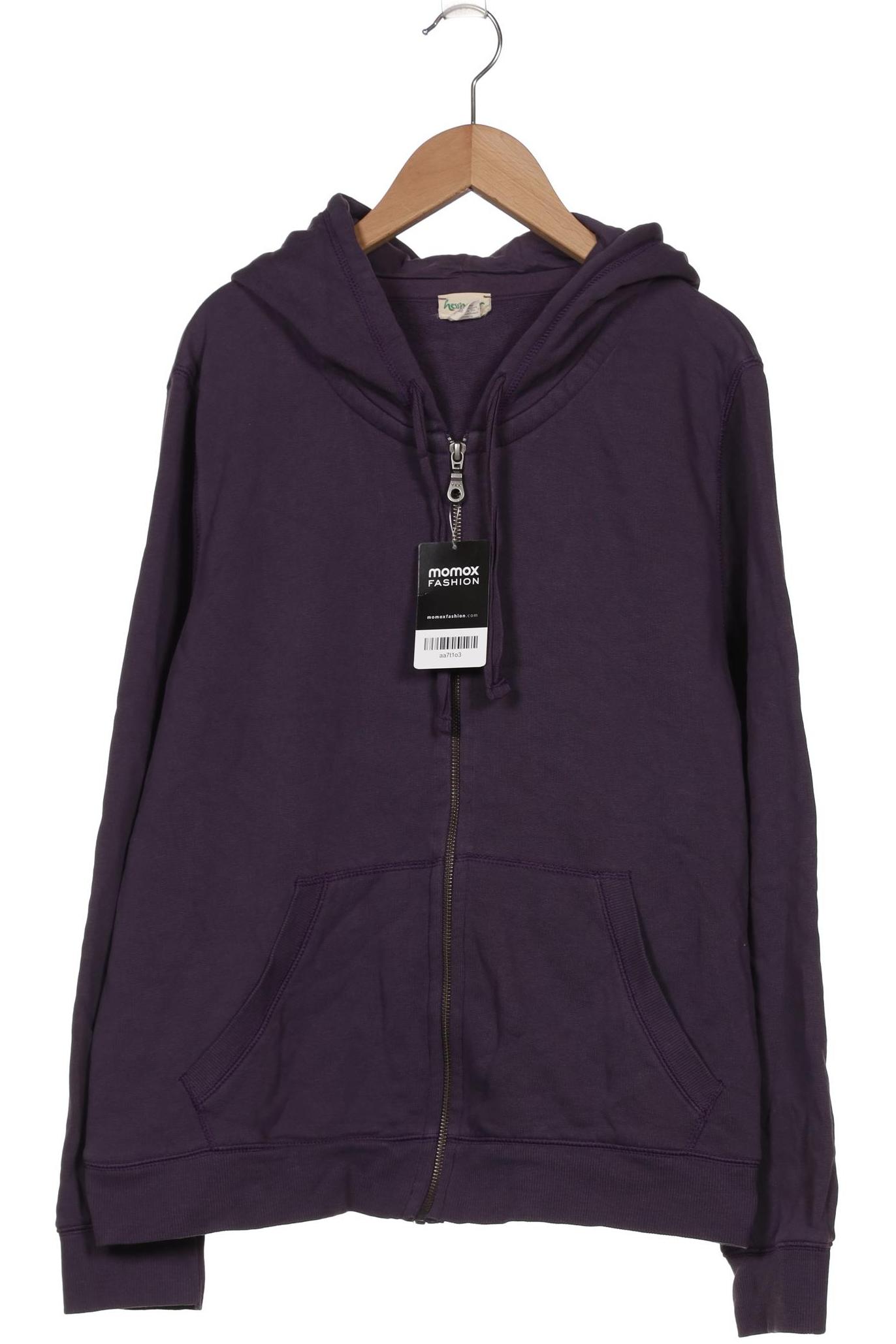

hessnatur Damen Kapuzenpullover, flieder, Gr. 44