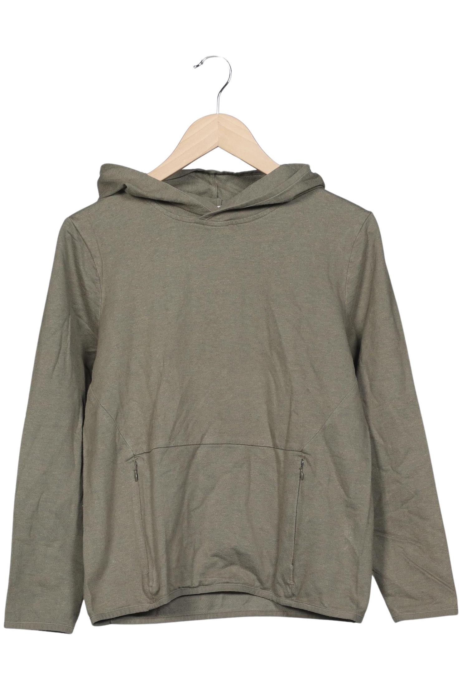 

hessnatur Damen Kapuzenpullover, grün, Gr. 40