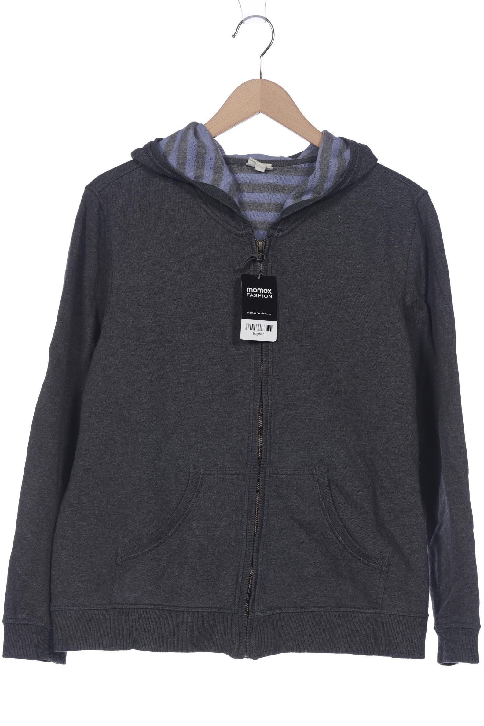 

hessnatur Damen Kapuzenpullover, grau, Gr. 42
