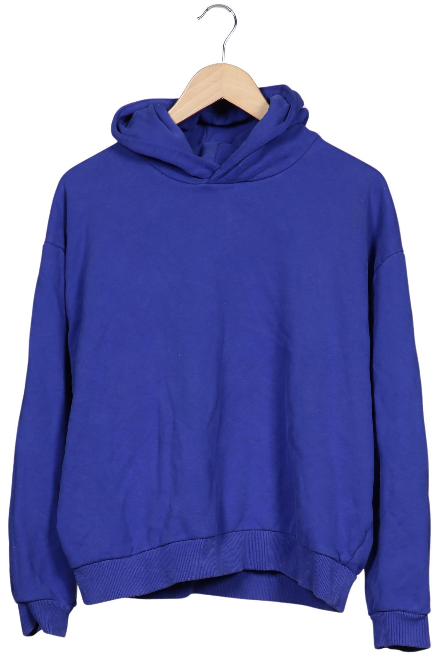 

hessnatur Damen Kapuzenpullover, blau, Gr. 44