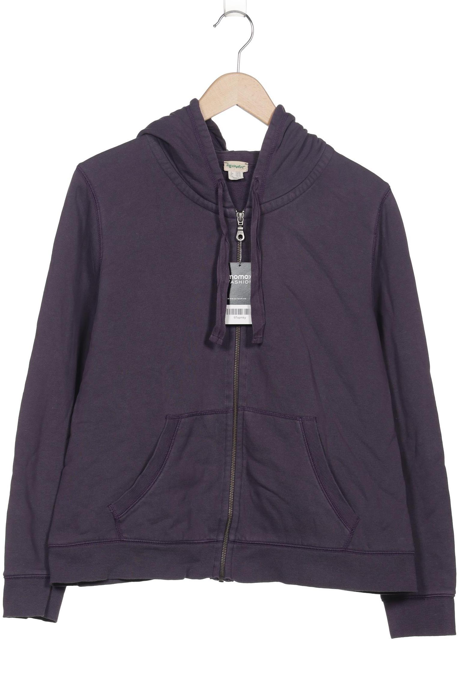 

hessnatur Damen Kapuzenpullover, flieder, Gr. 44