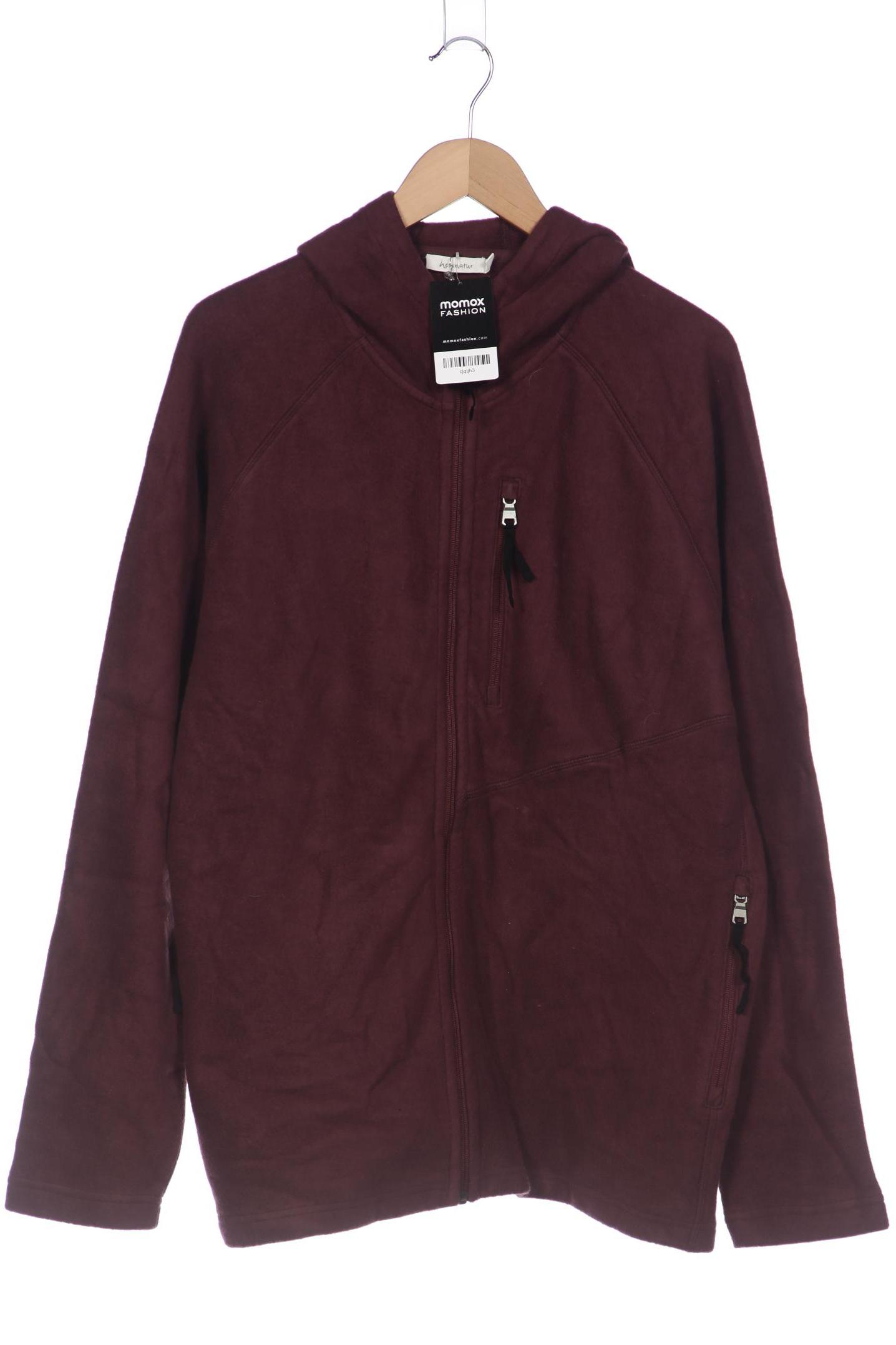 

hessnatur Damen Kapuzenpullover, bordeaux, Gr. 54