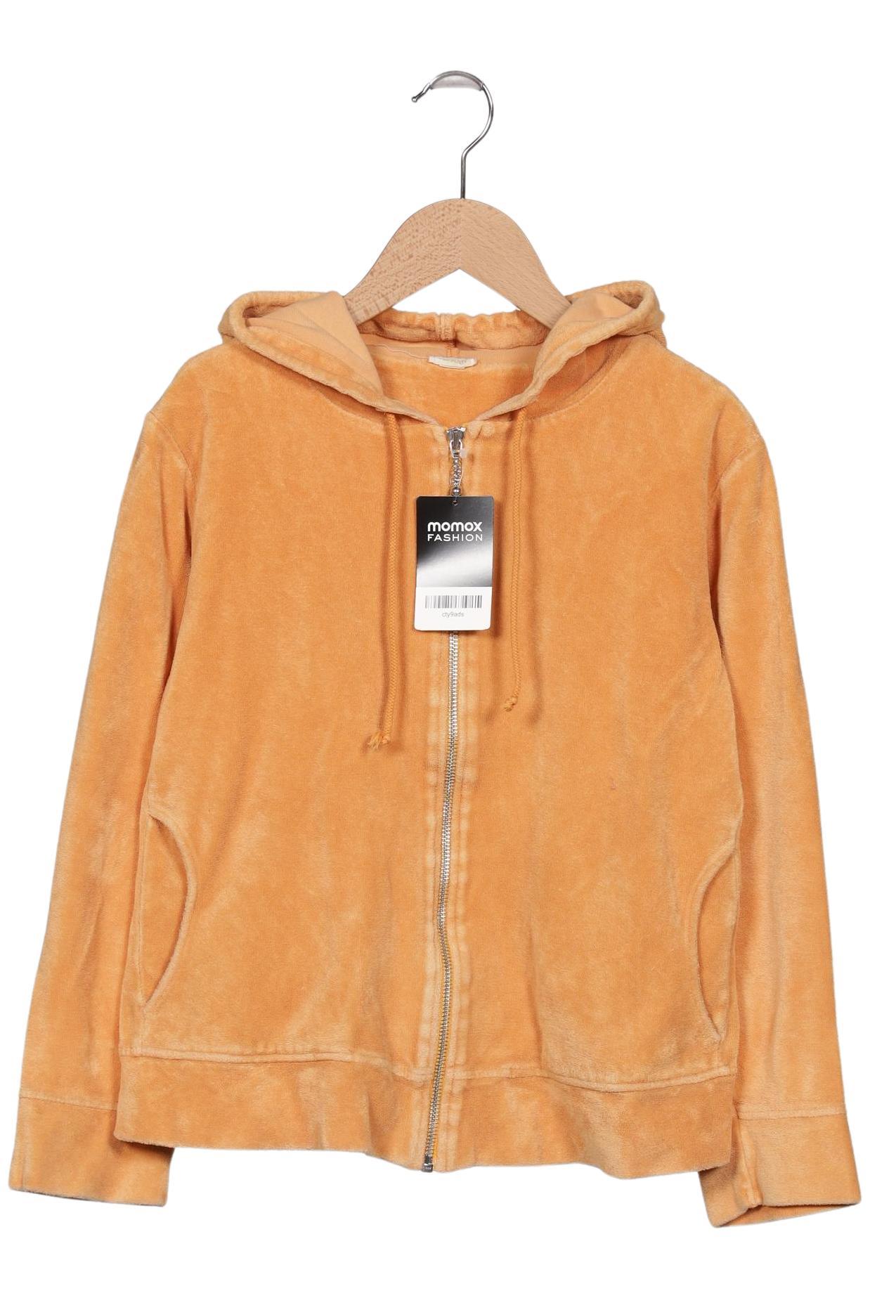 

hessnatur Damen Kapuzenpullover, orange, Gr. 34