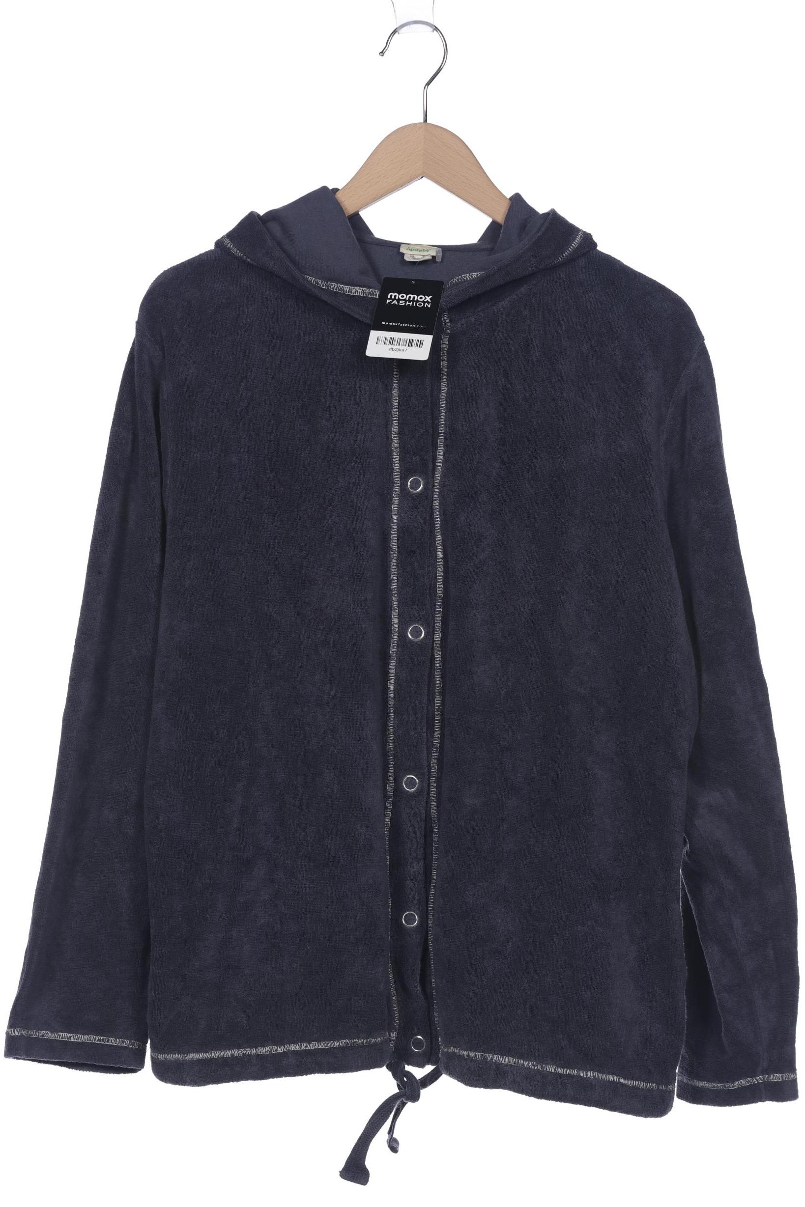 

hessnatur Damen Kapuzenpullover, marineblau, Gr. 44