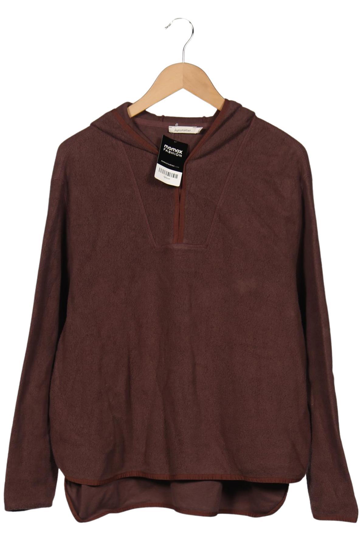 

hessnatur Damen Kapuzenpullover, bordeaux, Gr. 42