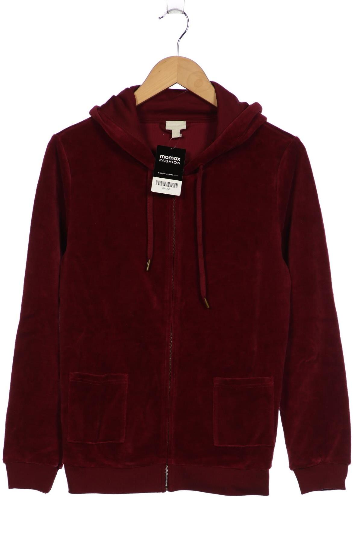 

hessnatur Damen Kapuzenpullover, bordeaux, Gr. 36