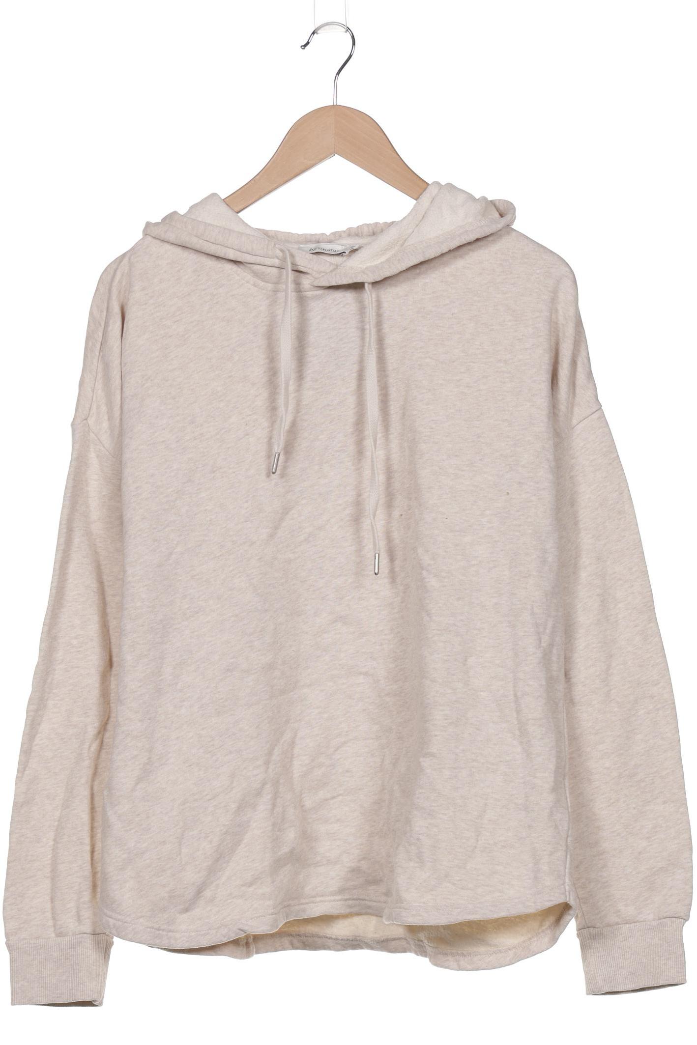 

hessnatur Damen Kapuzenpullover, beige, Gr. 44