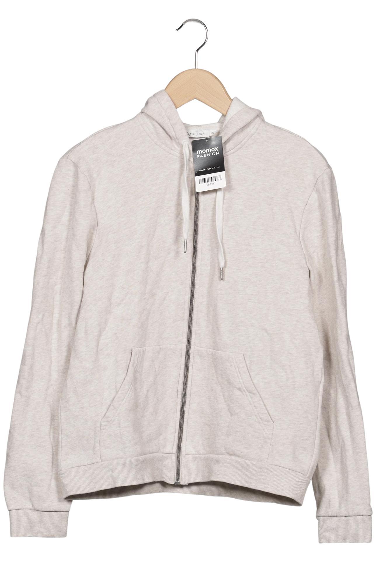 

hessnatur Damen Kapuzenpullover, beige, Gr. 38
