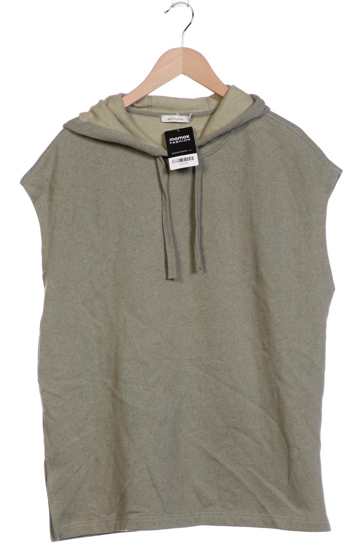 

hessnatur Damen Kapuzenpullover, grün, Gr. 36