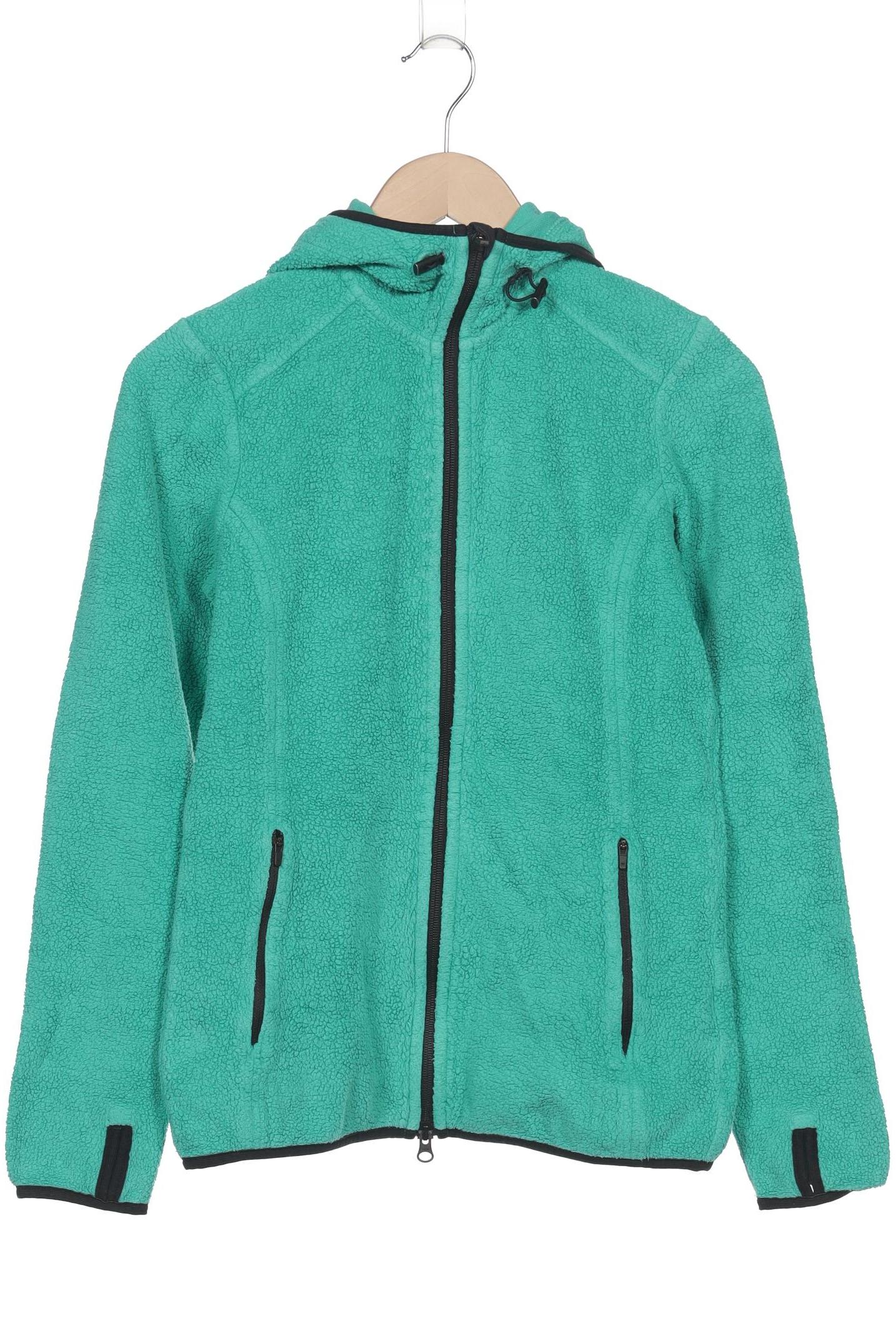 

hessnatur Damen Kapuzenpullover, türkis, Gr. 34
