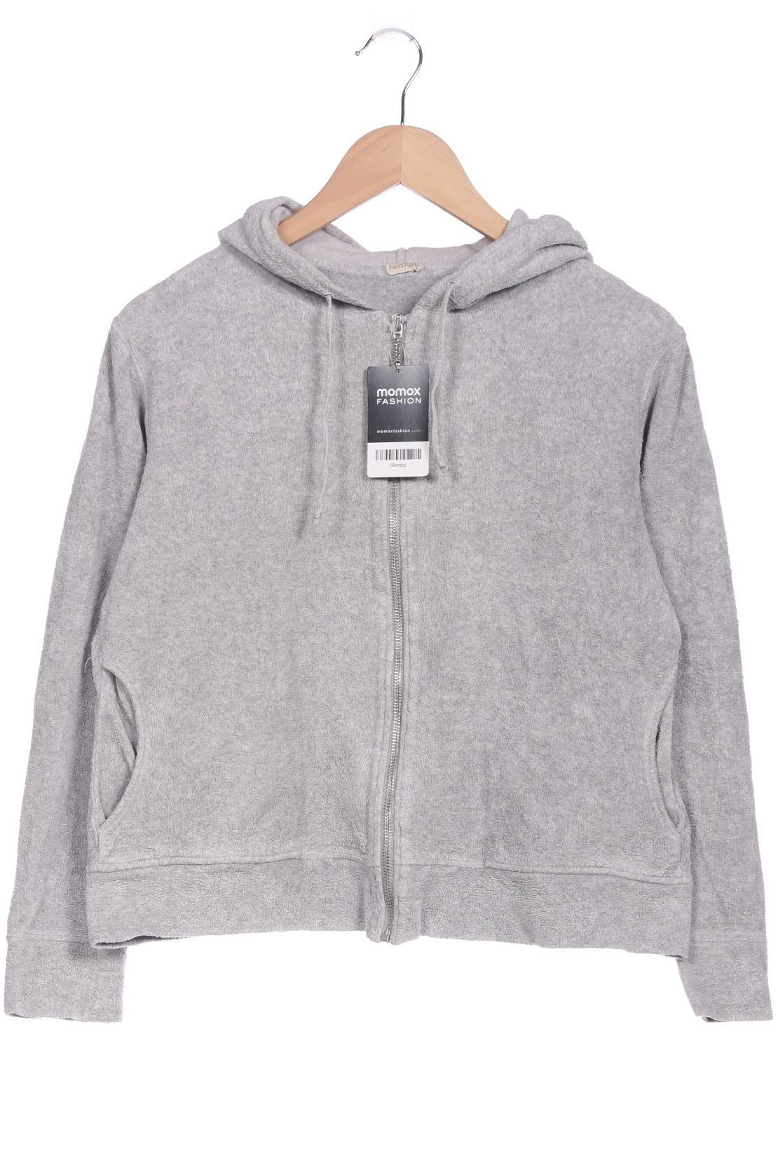 

hessnatur Damen Kapuzenpullover, grau, Gr. 38