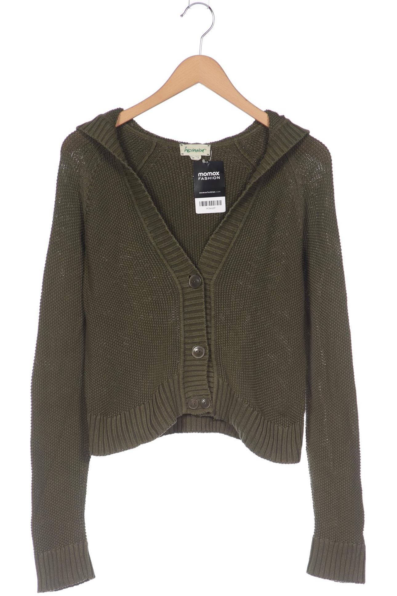 

hessnatur Damen Kapuzenpullover, grün, Gr. 36