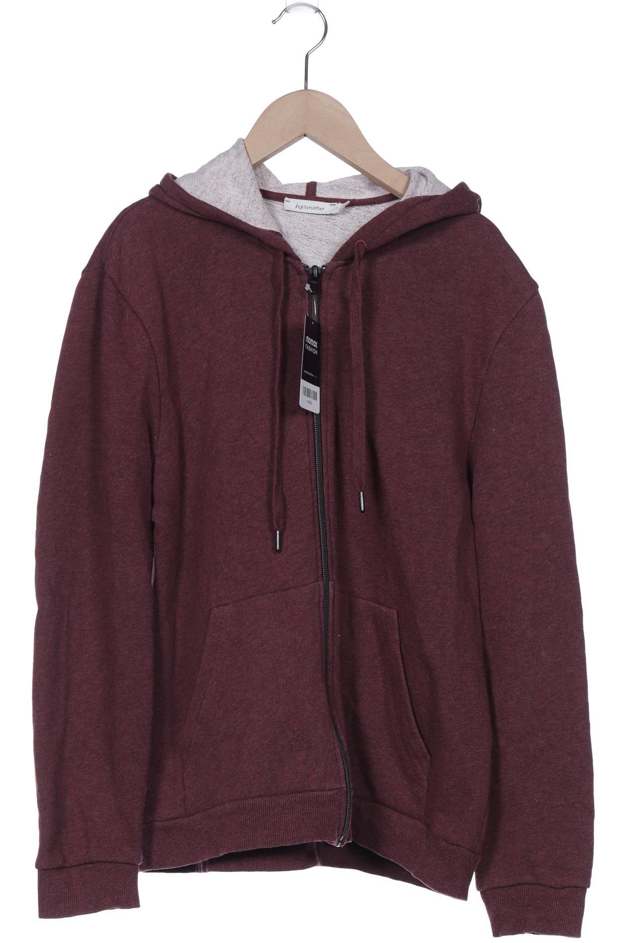 

hessnatur Damen Kapuzenpullover, bordeaux, Gr. 42