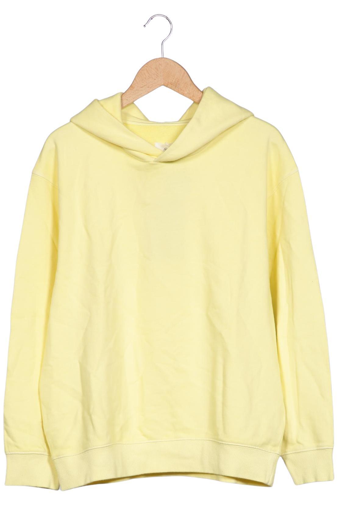 

hessnatur Damen Kapuzenpullover, gelb, Gr. 42