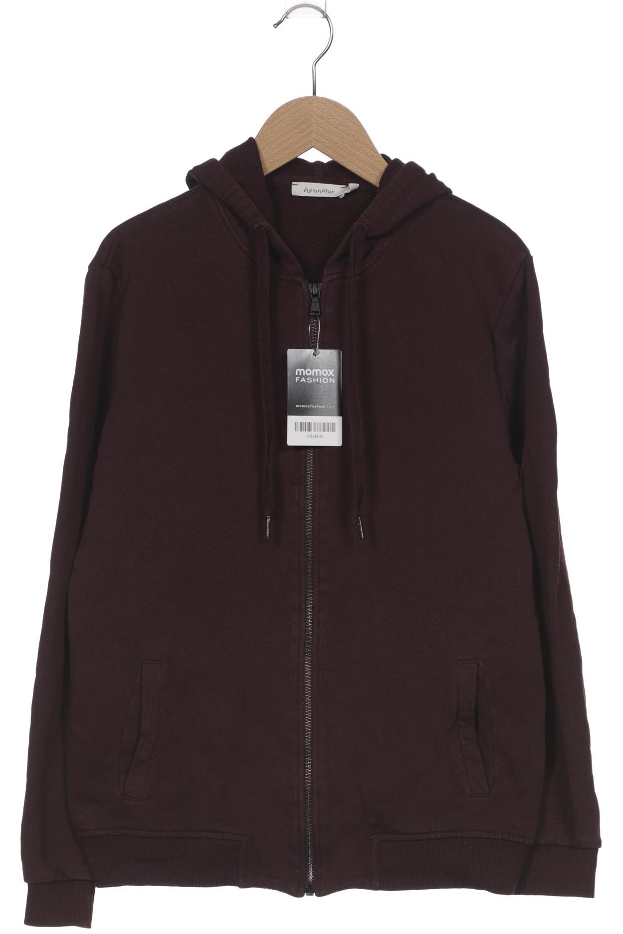 

hessnatur Damen Kapuzenpullover, bordeaux, Gr. 38