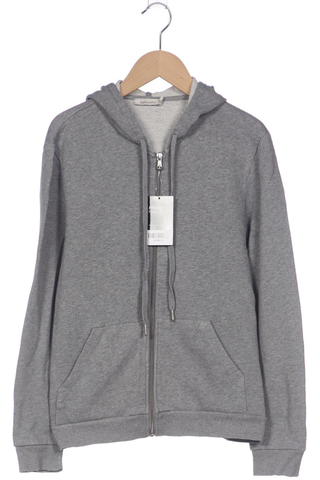 

hessnatur Damen Kapuzenpullover, grau, Gr. 34