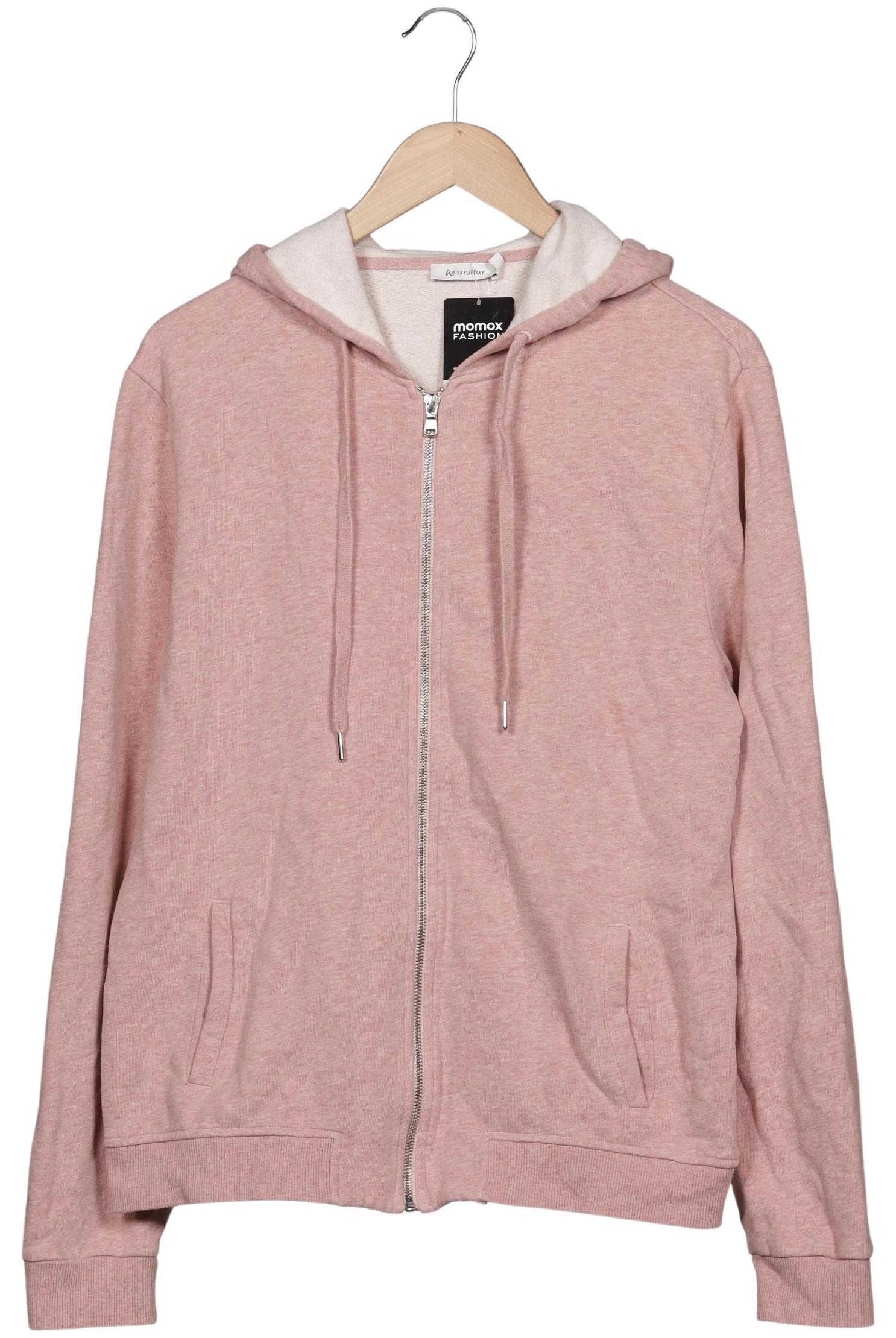 

hessnatur Damen Kapuzenpullover, pink, Gr. 46