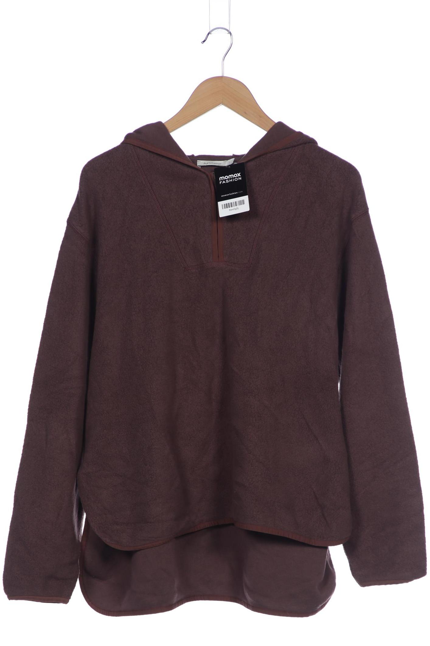

hessnatur Damen Kapuzenpullover, braun, Gr. 42