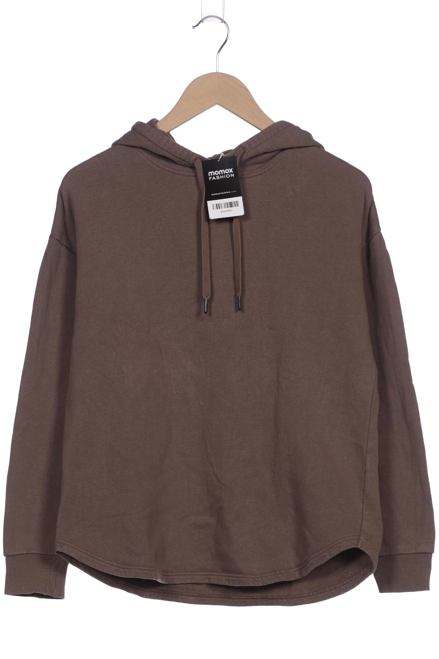 

hessnatur Damen Kapuzenpullover, braun, Gr. 36